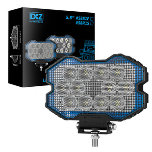 JM новый запуск 5,8 ''овальный рабочий свет 12LED 34W Пярка вспомогательный фары внедорожник свет