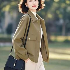 开春季新款2025超好看独特漂亮洋气潮大码设计感黄色小个子外套女