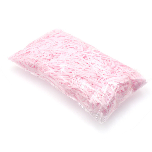 Factory direct supply of 20g shredded paper raffia filling, wedding candy box gift box decoration filled with colorful paper silk