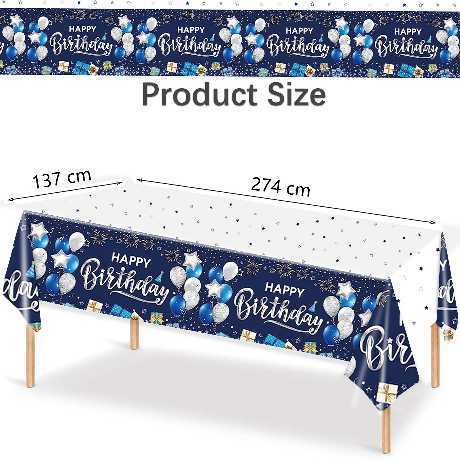 110g Weight Tablecloths Home Textiles & Decor Type Decorative Props Event & Party Supplies 1 Piece Quantity Party Occasion Plastic Material Birthday Festival Letter, Balloon Pattern Birthday Style Birthday Birthday Letter Balloon Plastic Party Decorative Props Tableware 1 Piece 36