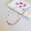 Retro beaded bracelet, universal cute necklace from pearl, flowered