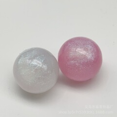 25-30mm月明かり防止人魚姫散珠樹脂星空細閃直孔丸珠刀馬旦花嫁大顔珠
