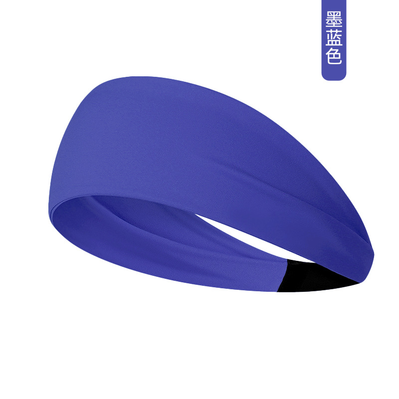 Diadema elástica deportes pelo banda femenina antitranspirante sudor-absorbente correr fitness yoga diadema banda de pelo de las mujeres de ala ancha