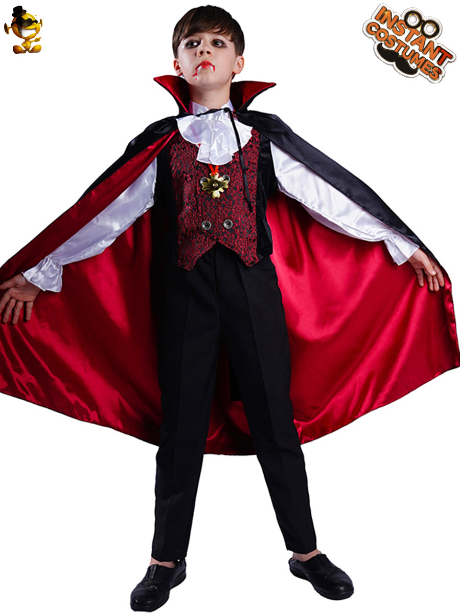 Halloween Cosplay traje bat vampiro traje de los niños traje de la etapa de rendimiento traje de la mascarada