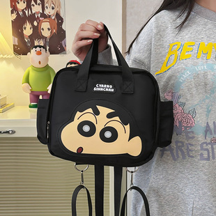 Cross-border New Cute Cartoon New Shoulder Crossbody Bag Fashionable Large Capacity Printed Outdoor Backpack for Boys and Girls