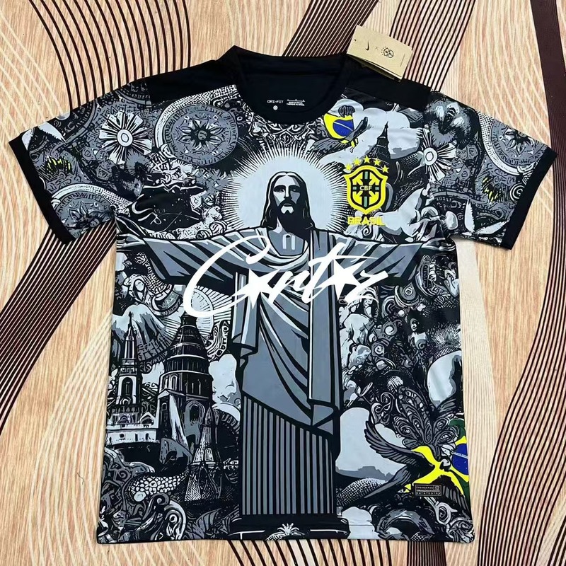 サッカーユニフォーム ファンバージョン ジャージ 半袖 ブラジル フラメンゴ 日本 イタリア ドイツ トレンド ファンの必需品|undefined