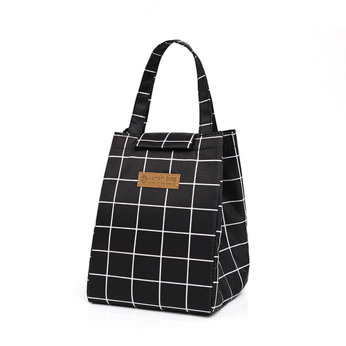 Korean style small fresh thermal insulation lunch bag outdoor portable aluminum film thickened waterproof insulation bag picnic ice bag insulation bag