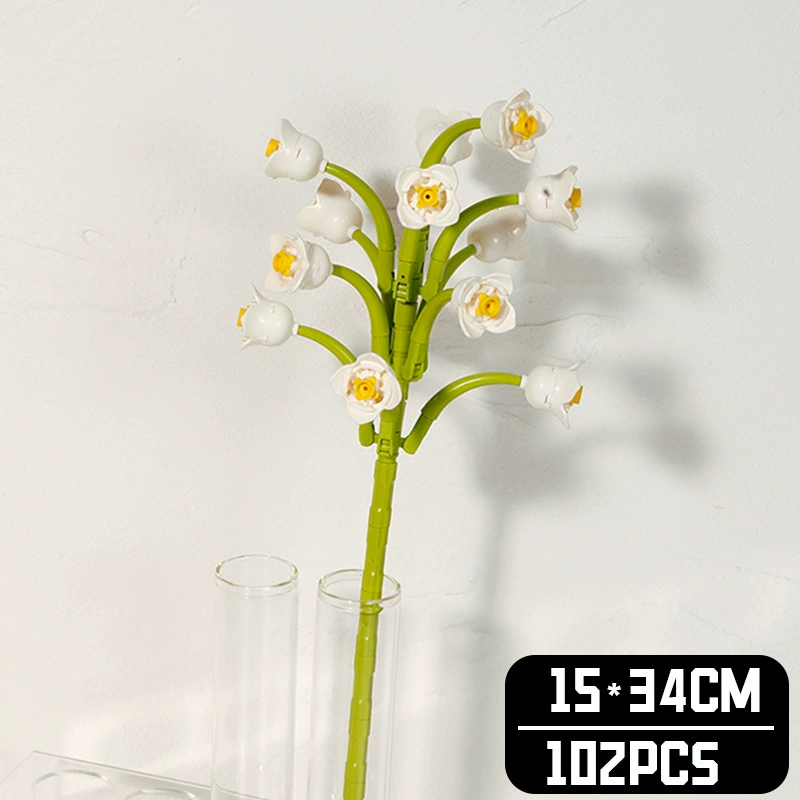 Realistic Table Flower Set, DIY Miniature Bouquet Constructor, Assorted Rose & Sunflower Models, Gift