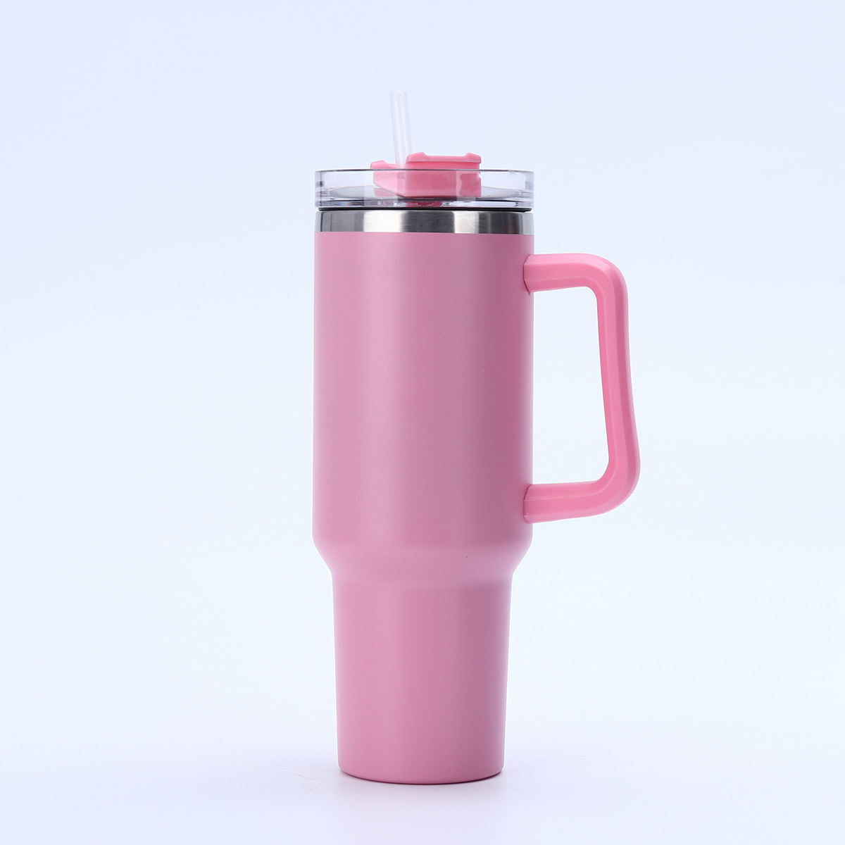 Isolierbecher Aus Edelstahl Mit Henkel Und Strohhalm 40oz_voghion.com