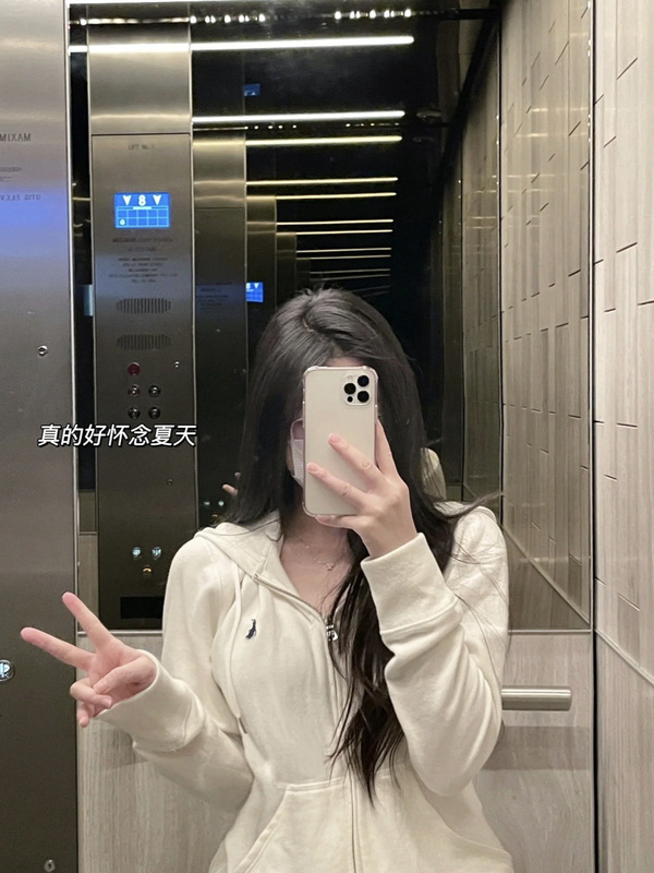 高版本RL拉夫开衫连帽卫衣小马刺绣拉链外套休闲宽松百搭男女同款|undefined