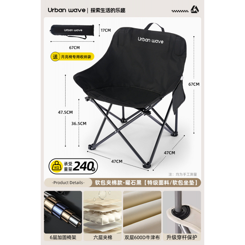 '소프트백 전용 특대형' 무광 블랙 - 3중 원단 보강(두꺼운 쿠션)