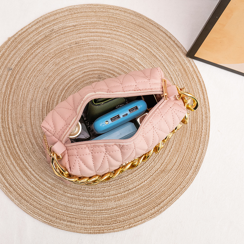 Lingge cadena teléfono móvil bolsa 2022 señoras bolso nicho pequeño paquete al por mayor bolsa de almohada bolsa
