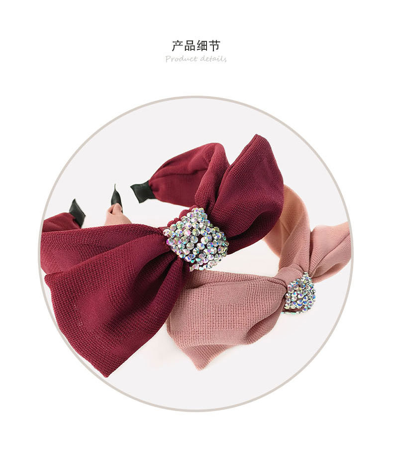 Nouveau Bandeau De Couleur Bonbon Bowknot Strass Mode Coréenne display picture 3