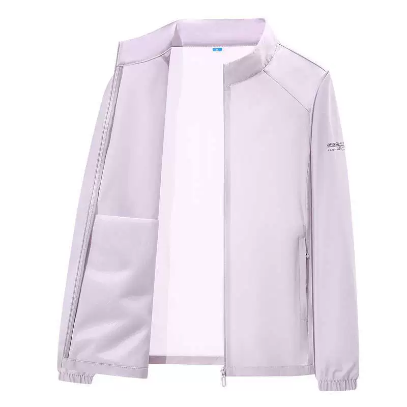 Wiletou, новая летняя солнцезащитная одежда из ледяного шелка для мужчин, легкая и дышащая, спортивная защита от УФ-лучей с воротником-стойкой, защита от солнца