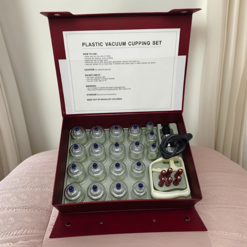 Cupping device is easy to operate for daily health care 19 Piece…