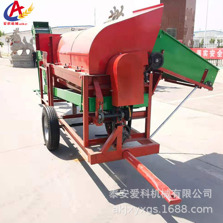 定远家用花生摘果机自动装袋花生脱果机农用花生秧果分离机