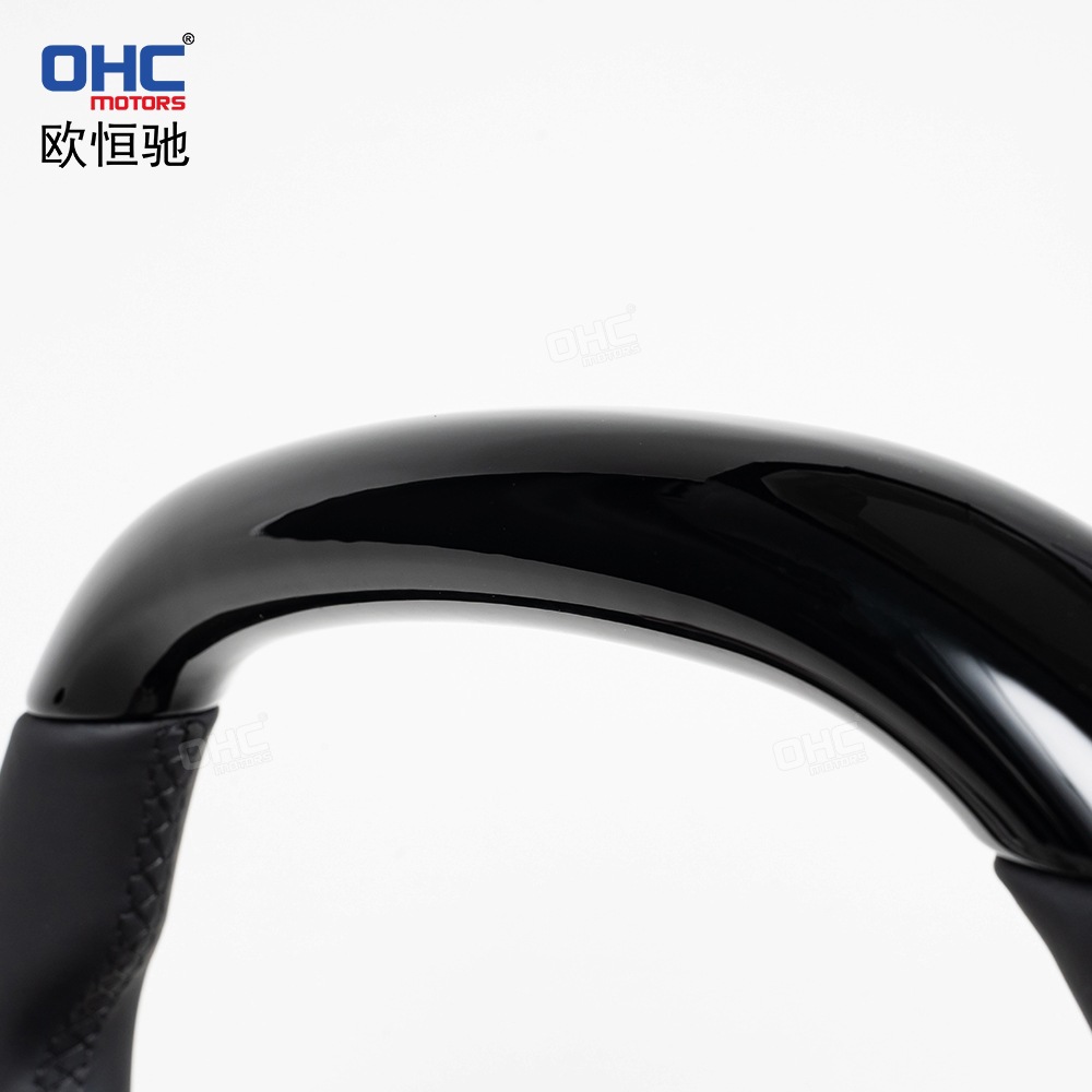 Suitable for the new Xiaomi SU7, modified and upgraded with high-end transfer spray black car steering wheel, non-destructive installation