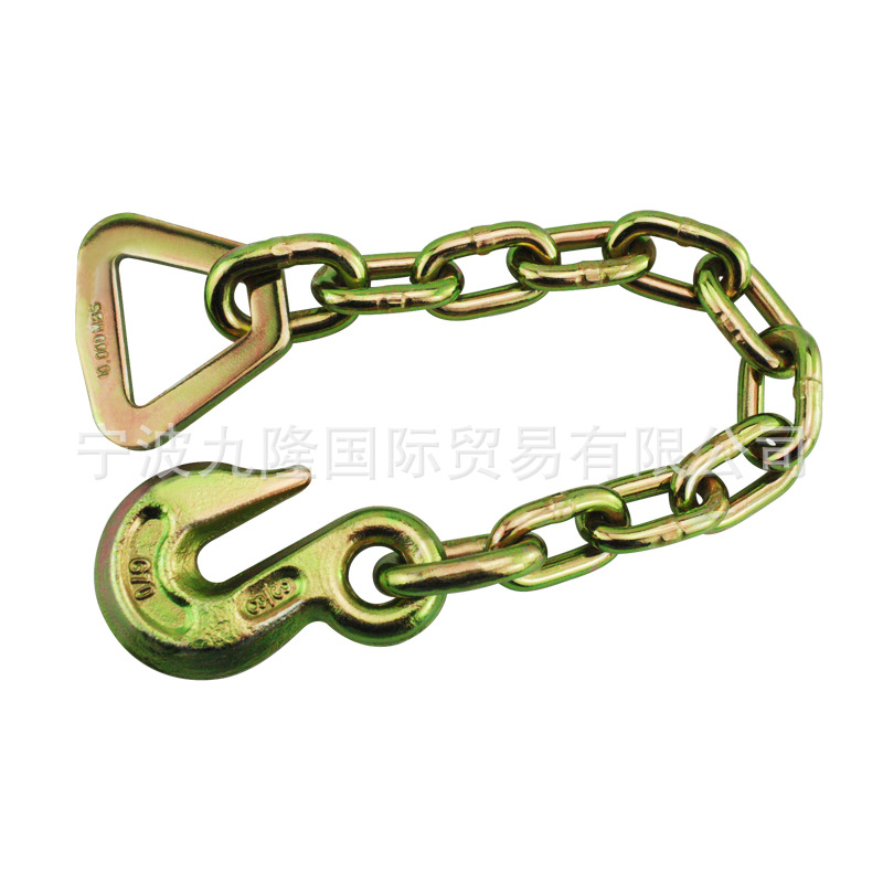 三角环链条单眼抓钩（铰接链、滚子链、日字环节链等）焊接环链