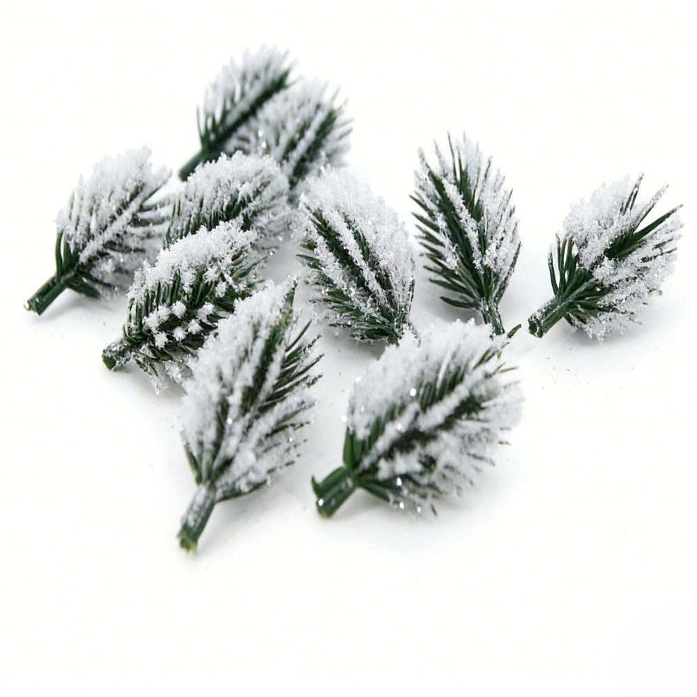 Cross -border Christmas pine needle accessories simulation red fruit…