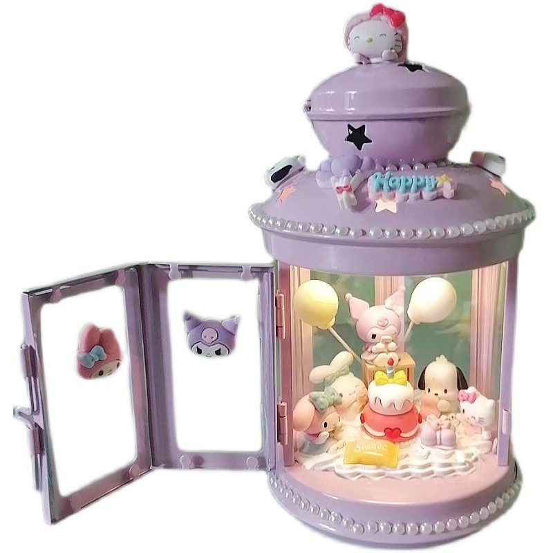 Mostrar candelabro Diy Pooh, Sanrio Kulomi, regalo de novia para niños, regalo hecho a mano, amigo