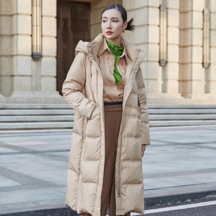 撤柜品牌折扣货源雨贝尔羽绒服少淑修身冬季女士外套多种款式走份