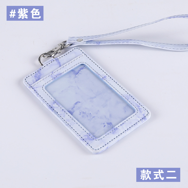 Jinbeisi tarjeta de trabajo Tarjeta de insignia titular cordón tarjeta de trabajo bancaria Tarjeta de insignia titular de la tarjeta etiqueta cubierta de cuero titular de la tarjeta de fábrica