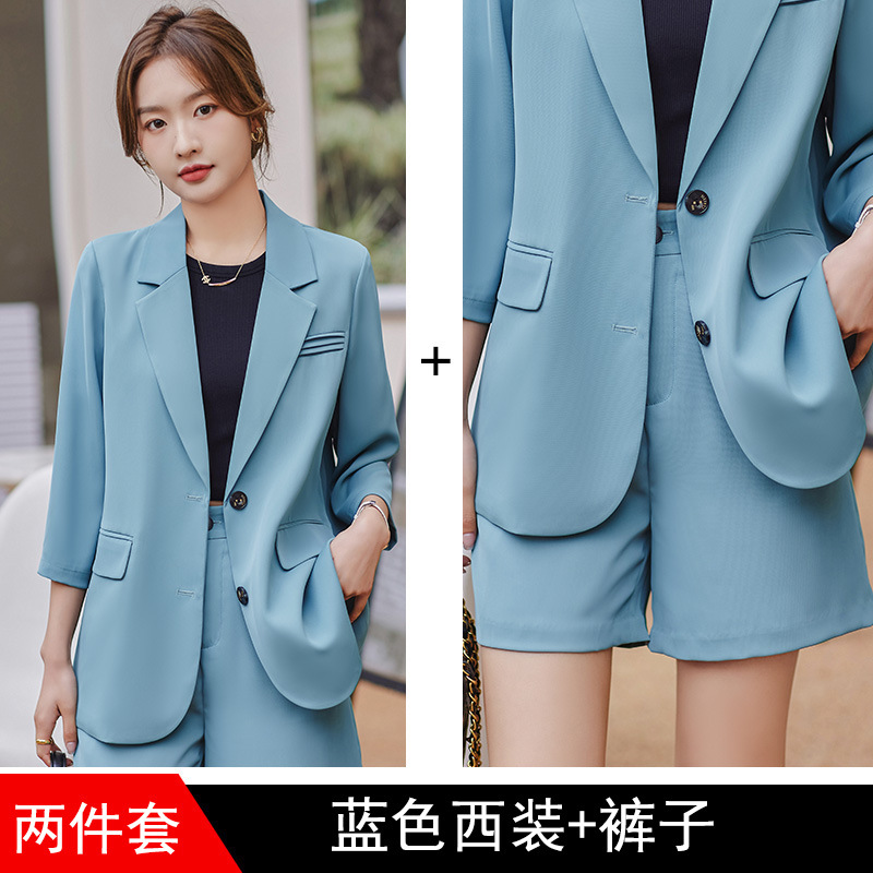 Classic suit jacket, shorts