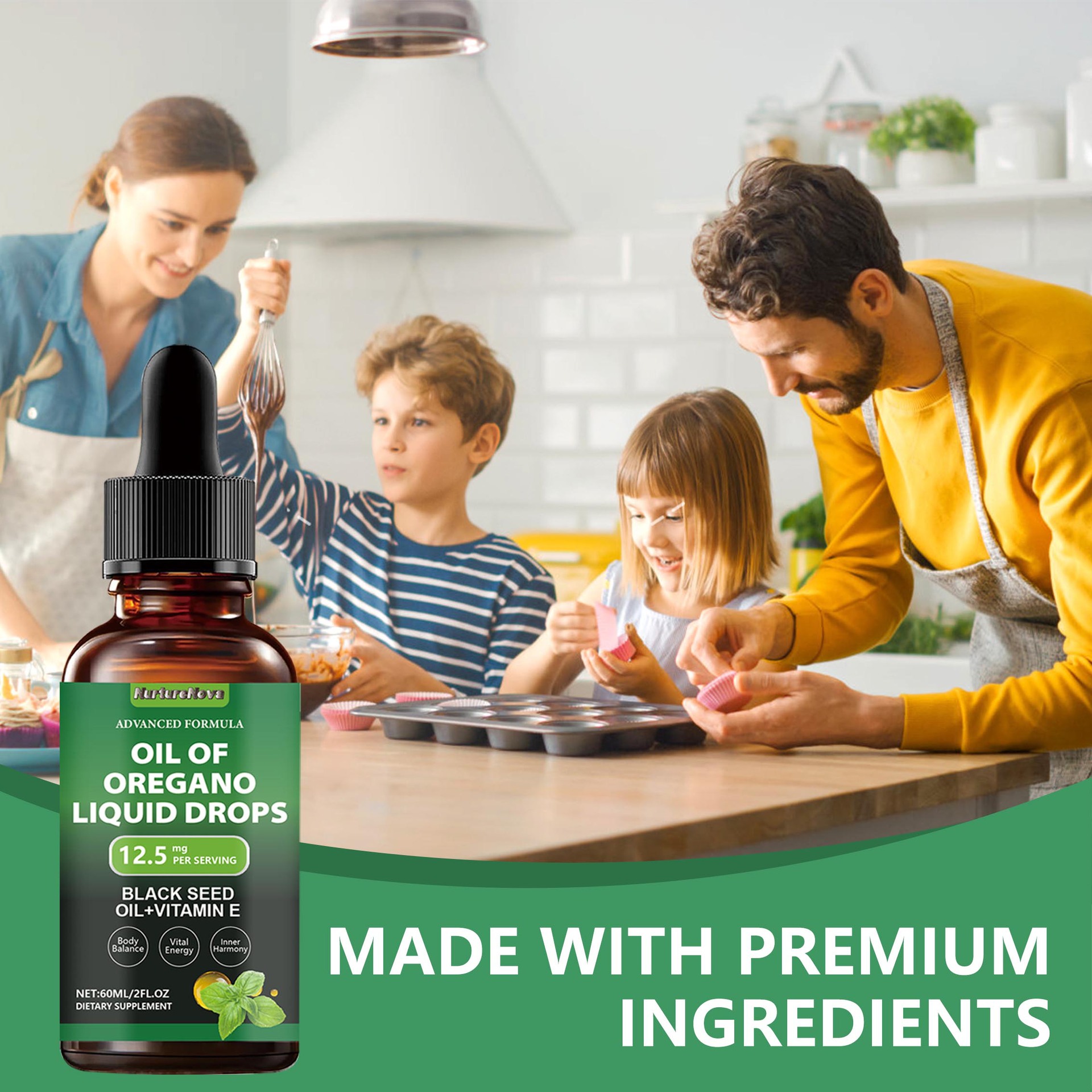 外贸出口牛至油液体滴剂oil of oregano liouid liquid 60ml可O E