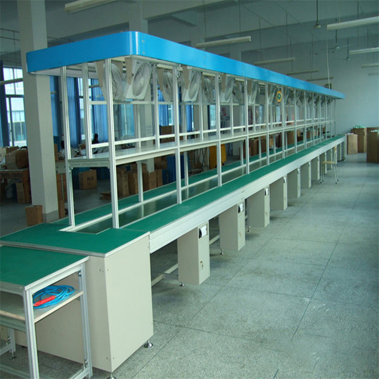 输送带传送带生产线输送机流水线铝材工作台滚动皮带注塑机电子