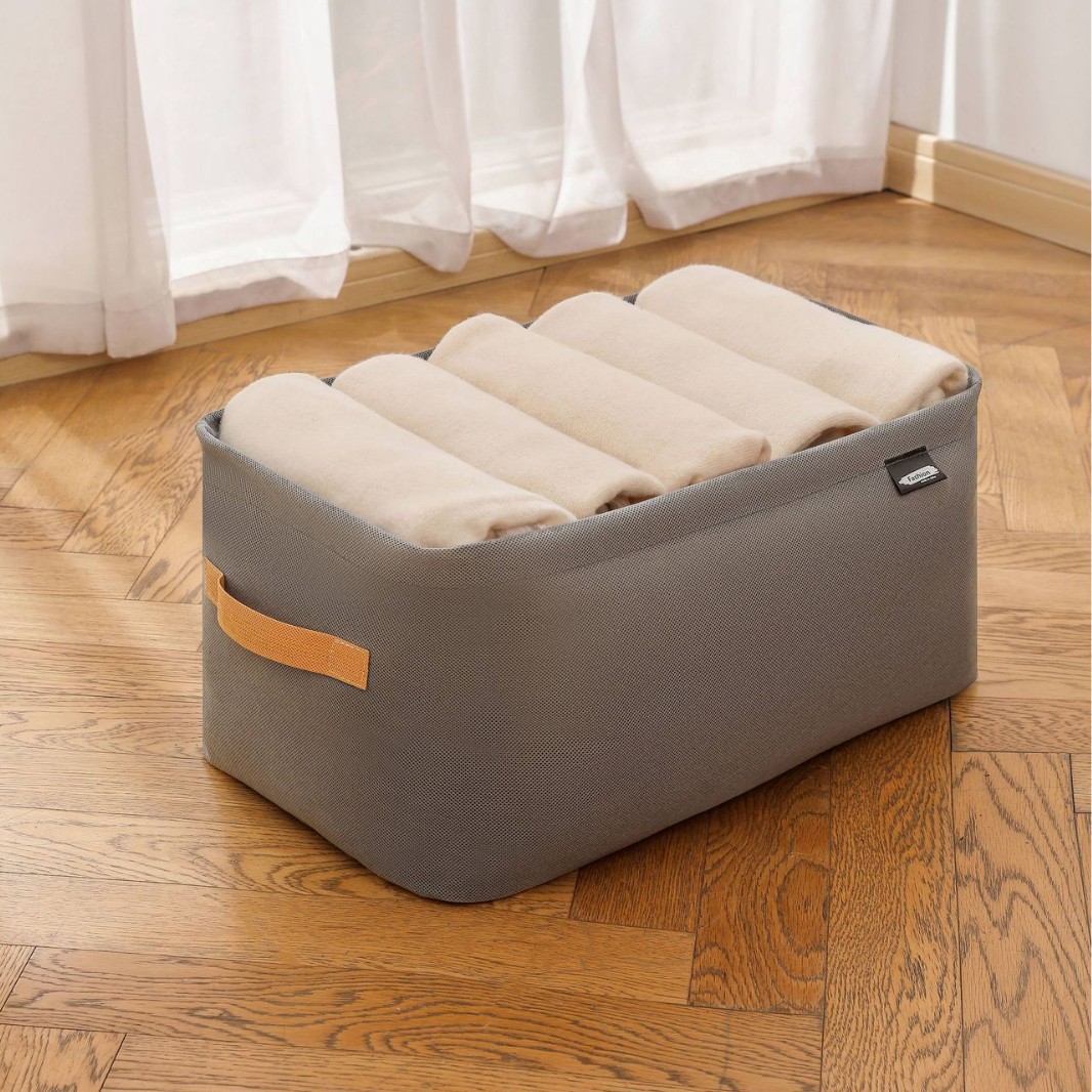 Nueva canasta de almacenamiento de ropa engrosada caja de almacenamiento de rack de acero misceláneas ropa pantalones de almacenamiento artefacto hogar dormitorio esencial