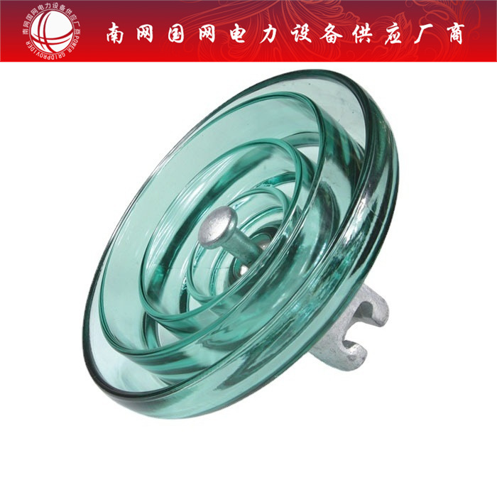 玻璃双伞绝缘子U70BP 玻璃绝缘子 钢化 双片玻璃绝缘子双片绝缘子