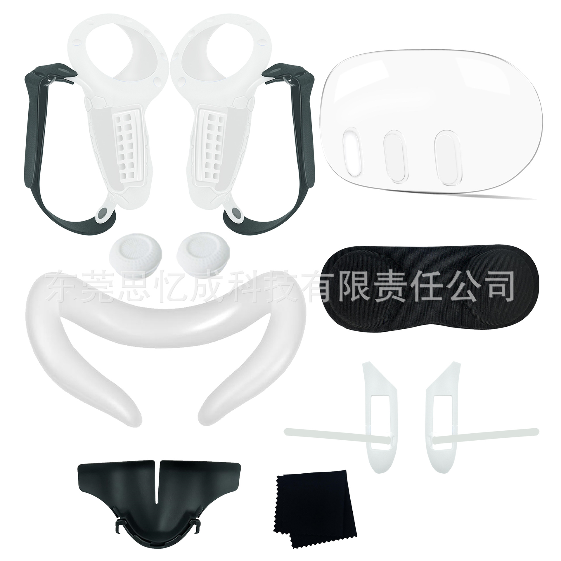 Meta aplicable quest3 cubierta de la manija señal no bloqueante se puede abrir cubierta de cambio rápido búsqueda de batería 3 accesorios de la cubierta de la manija