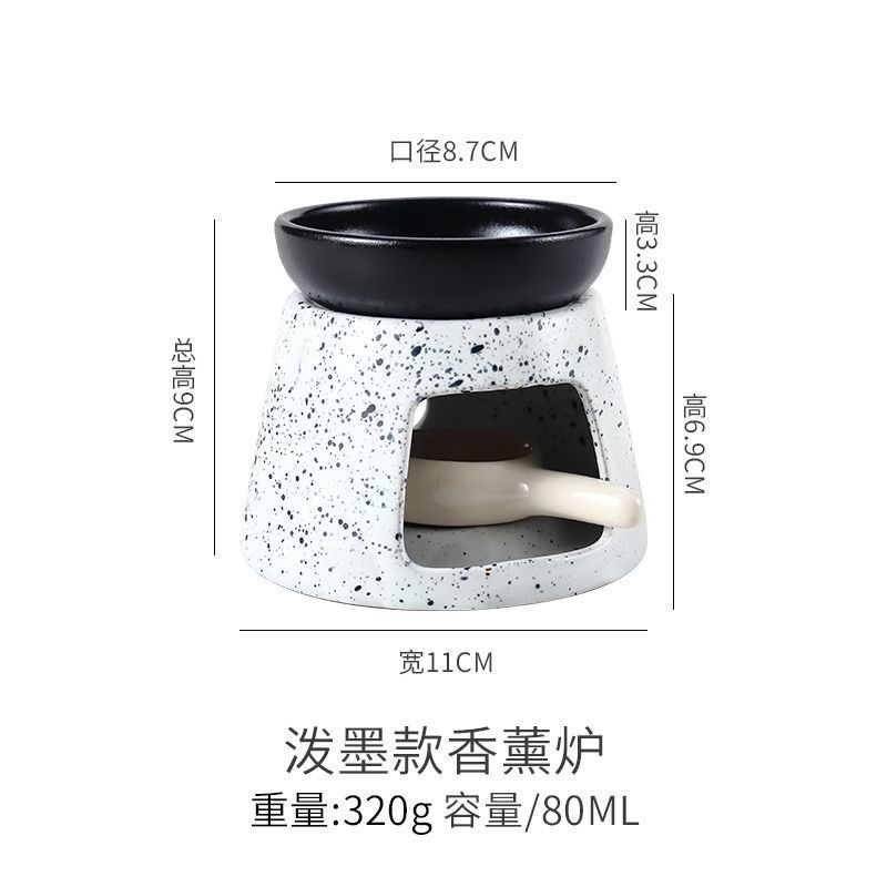 复古香薰蜡烛香薰炉新款陶瓷加热炉精油灯|undefined