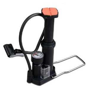 European High Pressure Portable Mini Foot Pump for Bicycle Mountain Electric Road Bikes