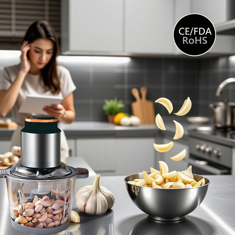 食品级剥蒜器_不吸味_CE-FDA双认证_厨房商用两用_不伤