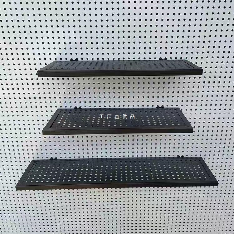 圆孔1.6洞洞板专用层板配件洞洞板挂篮置物盒子小饰品摆件