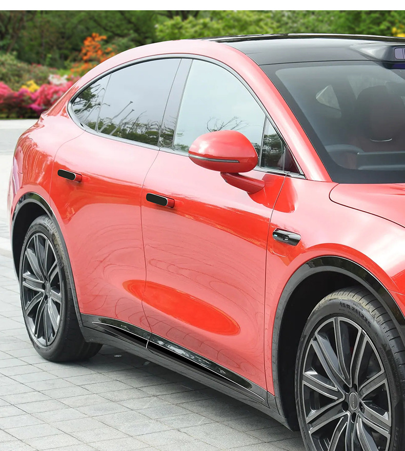 Suitable for Zhijie R7 Modified Black Warrior Window Trim Body Bright Strip Lower Skirt Blackening Kit Accessories Front and Rear Surround