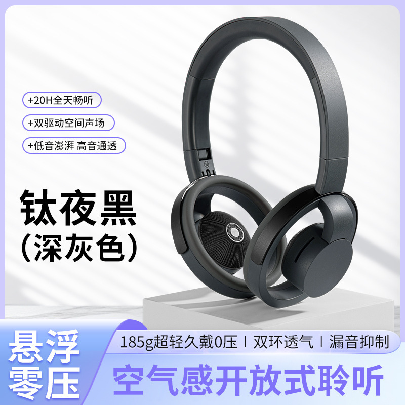 跨境镂空设计可折叠头戴大耳机舒适佩戴办公透气高清语音无线蓝牙|undefined