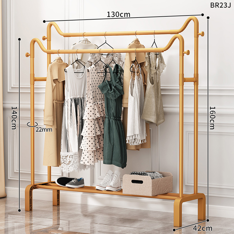 [고양이귀 더블폴 모델] 롱 130cm - 로컬골드