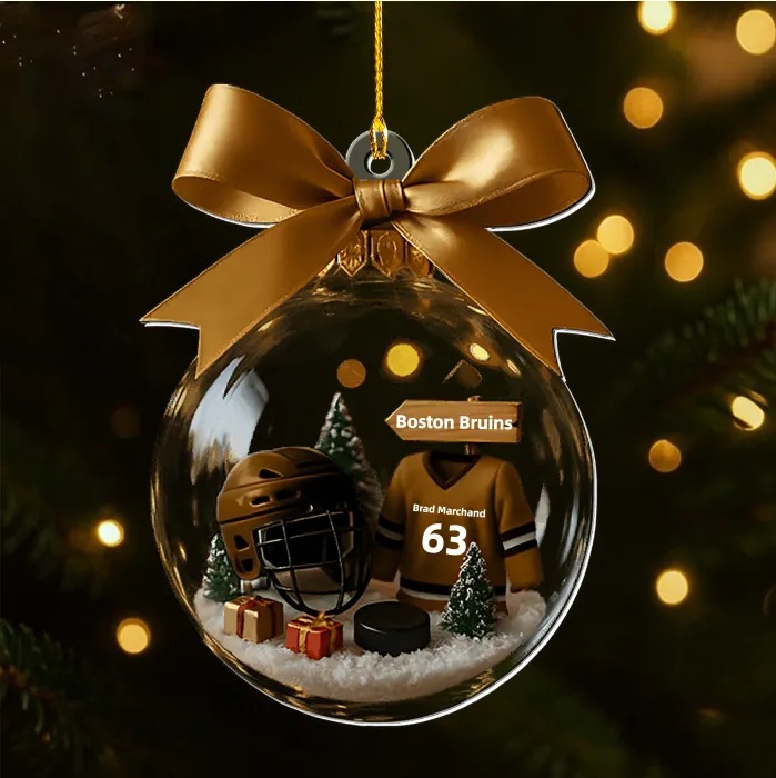 Nuevos productos transfronterizos esféricos árbol de Navidad colgante decoración redonda decoración de Navidad regalos de Navidad artesanía acrílica image 3