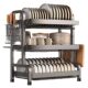 Dish Storage Rack Kitchen Multi-functional Storage Rack Household Dish Rack Dish Rack Dish Rack Dish Chopsticks Storage Box Cupboard