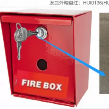 工厂定制外贸出口美式田园消防箱跨境木质复古复古风手工保险柜