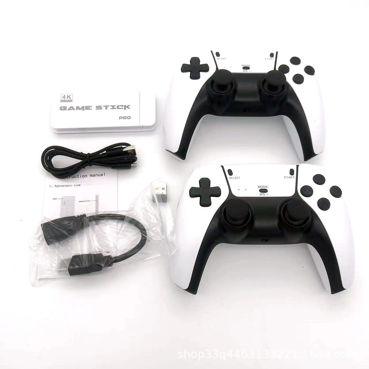 Consola de juegos M15 de alta definición, estilo retro, para uso doméstico, con controlador inalámbrico 2.4G, versión para TV.