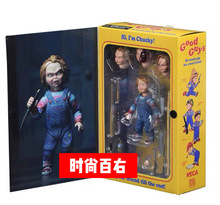 正版质量 NECA 鬼娃恰吉 鬼娃回魂 Chucky cu l豪华版超可动人