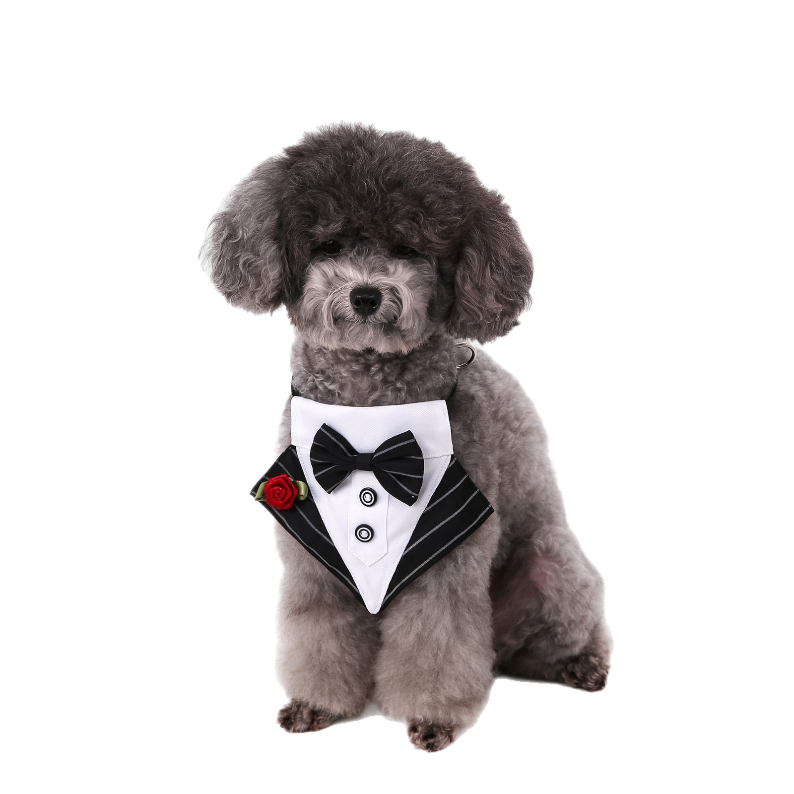 Navidad Año Nuevo transfronterizo nuevo estilo británico trajes de boda toallas de boda toallas de triángulo bufandas para mascotas