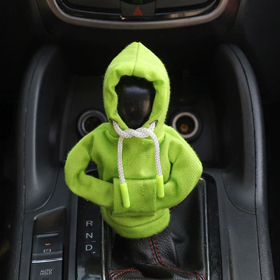 Sürətlər qutusu və əl tormozu başlıqları lever hooded gear lever clothing - green