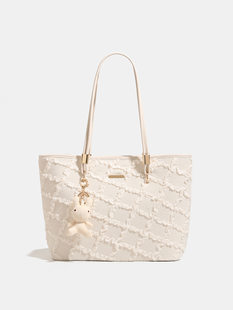 Summer capacious one-shoulder bag, high-end