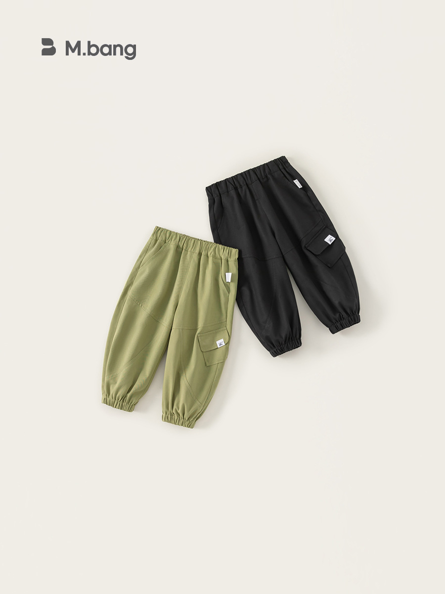 Yoobao ropa infantil para niños pantalones largos pantalones ociosos para niños 2026 primavera y otoño para niños pantalones de trabajo image 1
