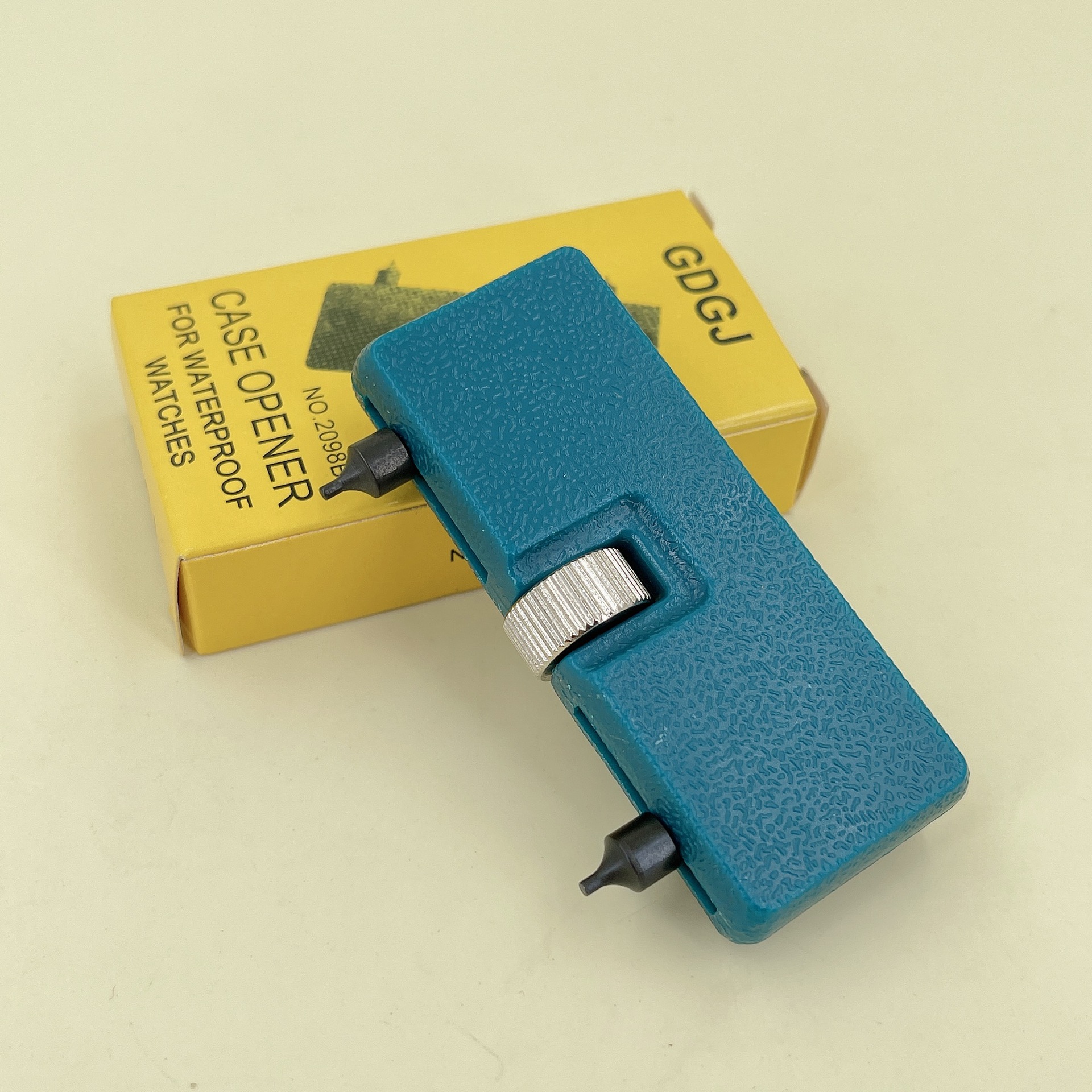 修表工具 便携式 两脚大口径开表器 开手表后盖 换电池工具 圆嘴