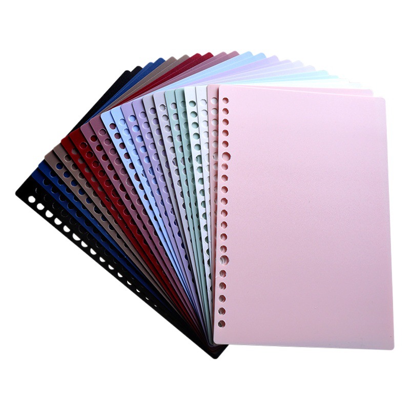 Kedeyou libro de hojas sueltas Shell B5 cubierta de hojas sueltas DIY Diario Libro partición de hojas sueltas Encuadernación de cuero